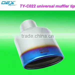 High Quality Automotive Part Stainless Steel 304 Universal Exhaust Tip thumbnail-2