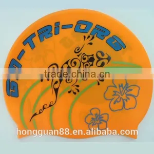 Waterproof Silicone Swimming Cap Swimming Hat thumbnail-1