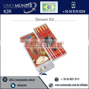 Widely Used BBQ Brazil Skewer SET ARKE thumbnail-2