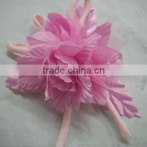 Pin Pink Corsage Girl Dress thumbnail-1