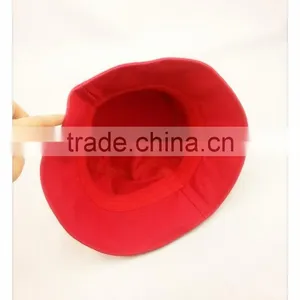 Silk-screen Logo Bucket Hat/flat Embroidery Fisherman Hat thumbnail-4