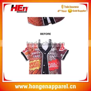 Best Sublimation Camo Baseball Uniform thumbnail-5