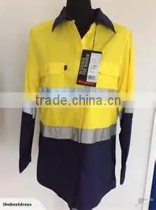 Hot Sale Yellow Reflective Workwear Jacket Cheap Price Manufacture thumbnail-1