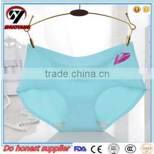 Nano Silver Ions Sterilization Underwear One Piece Ice Silk Quick-drying Antibacterial Women's Panties thumbnail-3