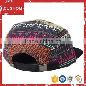 Custom Hat Blank 5 Panel Camp Cap,5 Panel thumbnail-2