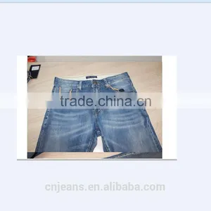 GZY Fashion Wash Denim Jeans Men Maternity Jeans Pant and Shirt thumbnail-1