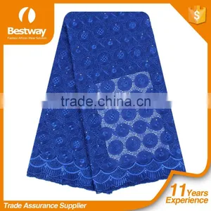 High Quality Best Selling African Lace Swiss Voile Lace SL0406-6 thumbnail-4