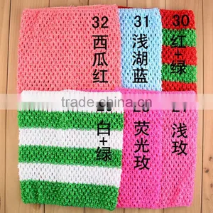 Wholesale 2015 Hot Sale New Arrival 24cm X 32cm Baby Girl 12Inch Crochet Tutu Tube Tops Chest Wrap Wide Crochet Headbands thumbnail-4
