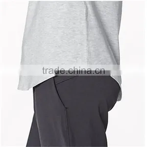 Blank Ladies Curved Hem 100% Brushed Cotton Lycra T-shirt thumbnail-4
