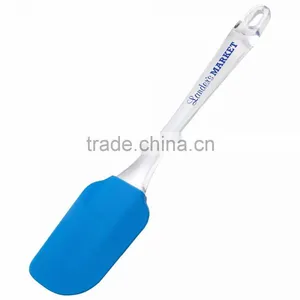 Quick Cook Spatula - Features a Silicone Blade With Clear Acrylic Handle, Dishwasher Safe and Comes With Your Logo thumbnail-2