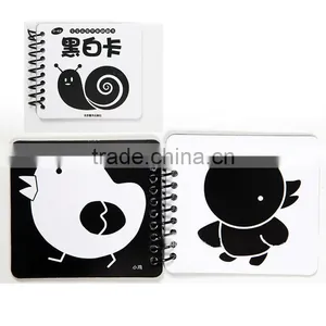 Custom Wire-o Book Printing Cheap Children Alphabet Learning Card Lamination Cover Book thumbnail-2