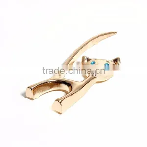 Zinc Based Alloy Purse Accessories Gold Plated 10.8cm(4 2/8") x 4.2cm(1 5/8"), 1 Piece thumbnail-1