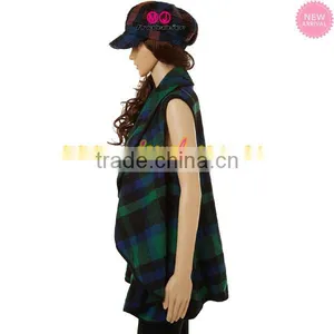 FACTORY Dazzle Tweed Open-front Waistcoat thumbnail-2