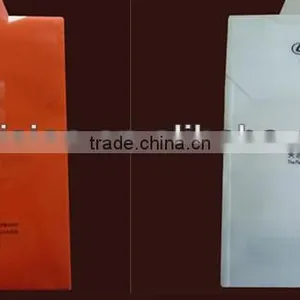 a4 a5 PP Plastic Clear Folder With Button thumbnail-1