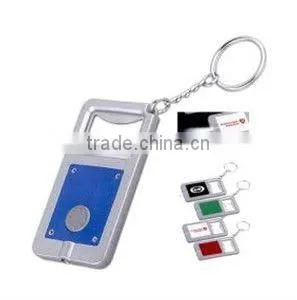Promotional Flashing LED Keychain Light thumbnail-1