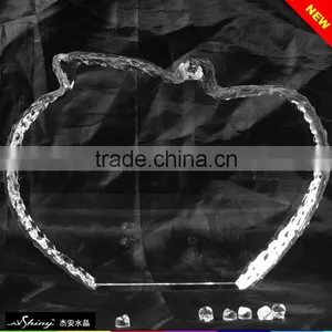Wholesale Good k9 Crystal Apple Iceberg Awards, Crystal Iceberg Trophy for Souvenir Gift JKC-0135 thumbnail-1