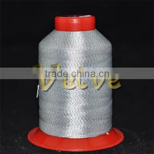 White Stainless Fiber Conductive Sewing Thread thumbnail-1