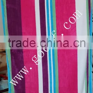 100% Cotton Yarn Dyed Striped Beach Towel Sun Chair Towles thumbnail-1