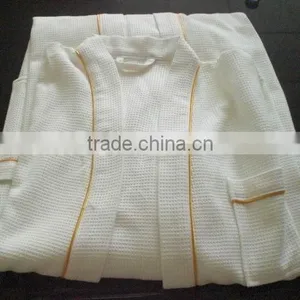 100% Cotton Hotel Kimono Bath Robe thumbnail-5