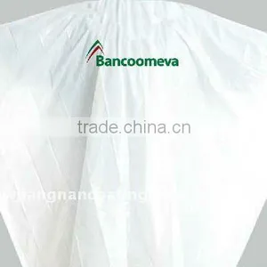 Waterproof Resuable Cheap Ladies White Pvc Raincoat for Women thumbnail-1