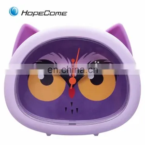 Hot Sale Silicone Desktop Animal Clock thumbnail-3