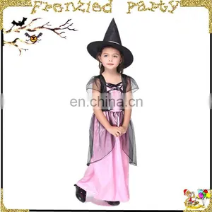 Wholesale Little Girl Witch Halloween Costume thumbnail-3
