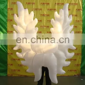 New Style Customized Multicolor Inflatable Angel Wings Costume thumbnail-2
