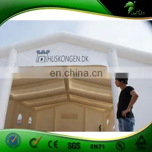 18m Long Giant White Color Inflatable Roof Wedding Marquee, Inflatable Party Tent / Inflatable Lawm Tent Made In China thumbnail-5