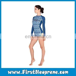 Printing Long Sleeve Swimming Shirt Rashguard Surf thumbnail-6