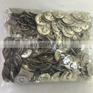 Factory Wholesale 3cm Tribal Silver and Golden 3D Fake Belly Dance Coins Accessory P-9064 thumbnail-2