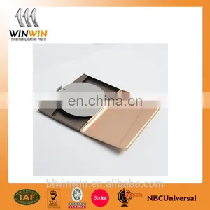 Gold Aluminum Business Card Case With Mirror thumbnail-3