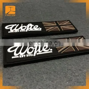 High Quality Cheap 2D or 3D Custom Rubber Soft PVC Patch no Minimum Order thumbnail-1