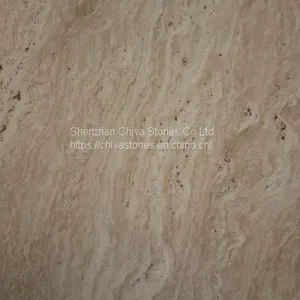 Ivory Travertine Tiles Beige Travetine Pool Coping Stone With Bullnose Edge thumbnail-2
