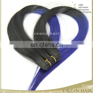 Ombre Loose Wave Wholesale Hair Extensions 100% Human Ombre Hair Braiding Hair thumbnail-5