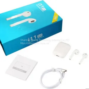 Bluetooth Headset Mini Stereo Bluetooth Microphone Computer Wireless Mini Headphone Earbuds Earphone Bluetooth Headset I11 thumbnail-3