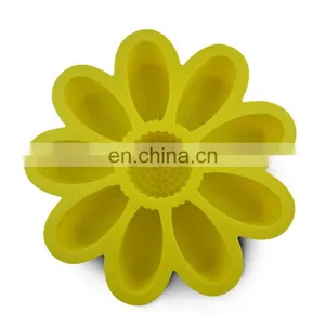 Thicken Large Silicone Mold Plate and Oven With Sun Flower Shape for Cake Baking thumbnail-1