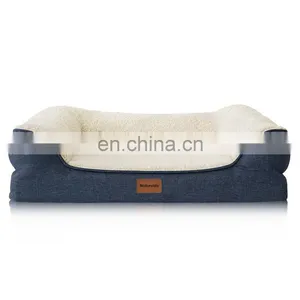 Wholesale Luxury High End Waterproof Comfort Orthopedic Pet Bed For Dog thumbnail-4