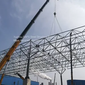 Jiangsu Xu Gang Group New 6# Space Frame Structure Environmental Protection Shed Project thumbnail-1