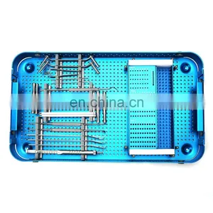 Factory Price Orthopedic Surgical Instruments Micro Plate Instruments Set Trauma Basic Surgical Instruments Set Mini Fragment thumbnail-4
