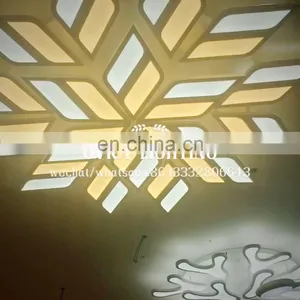 LED Ceiling Living Room Lamp Bedroom Lamp Creative Personality Atmospheric Square Lamps Modern Pendant Light thumbnail-1