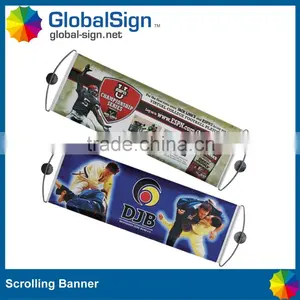 Plastic Scrolling Style Hanging Scroll Banner thumbnail-1