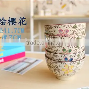 NEW ARRIVAL!!!Ceramic Soup Bowl With Lid Ceramic Bowl With Lid And Spoon Ceramic Popcorn Bowl thumbnail-4