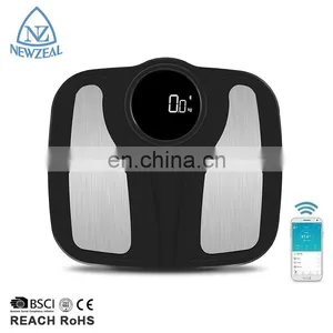 Full ABS Plastic Design 180Kg Smart LED Digital Weight Blue Tooth Body Fat Scale thumbnail-3