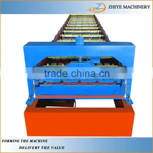 Trapezoidal Roof Panel Cold Forming Machine/profile Iron Sheet Cold Makig Line thumbnail-5