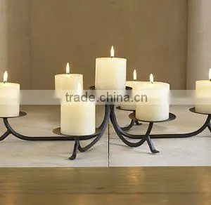 5 Candlestick Candelabra With Fruit Basket thumbnail-2