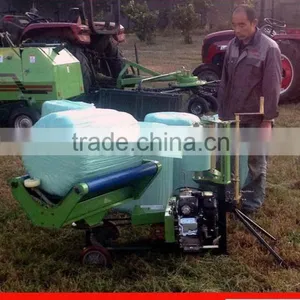 Runshine High Quality Straw Bale Wrapping Machine With Plastic Film thumbnail-1