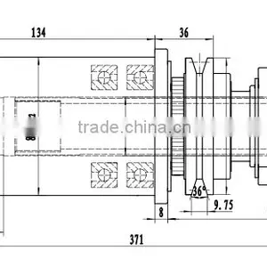 CK0625D85 Cnc Lathe Machine Spindle for Sale thumbnail-1
