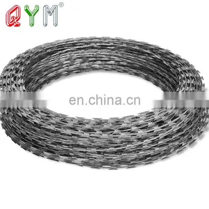 Galvanized Concertina Razor Wire Mesh Fence Factory thumbnail-2