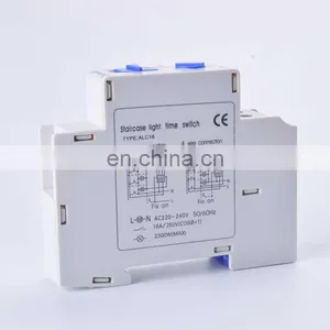 ALC18 Din Rail Staircase Lighting Timer Switch Timer Relay 220VAC 16A Used for Corridor Lighting Mechanical Din Rail Timer thumbnail-3