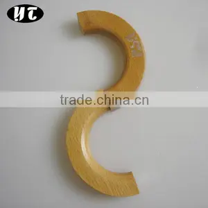 HA1337 Natural Open Wooden Ring for Jeans Pants Scarves thumbnail-2